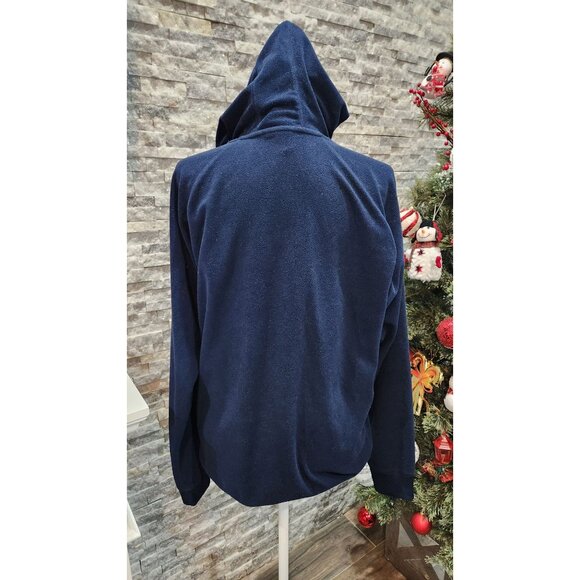 COLUMBIA SWEATSHIRT COLOR BLUE LONG SLEEVE POLYESTER SIZE M - Picture 3 of 7